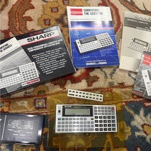 Vintage Sharp EL-5500